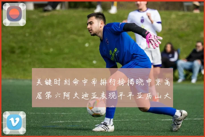 关键时刻命中率排行榜揭晓申京高居第六阿夫迪亚表现平平亚历山大与康宁汉姆紧随其后