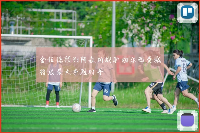 舍伍德预测阿森纳战胜切尔西曼城将成最大夺冠对手